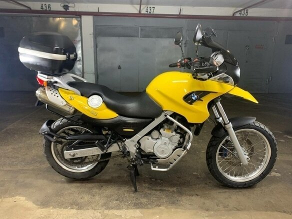 2004 BMW F 650 GS, жёлтый, 430000 рублей