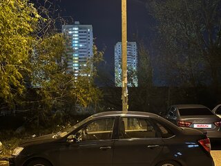2012 Lada (ВАЗ) Granta I, серый, 510000 рублей, вид 3