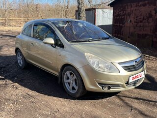 2007 Opel Corsa D, золотистый, 480000 рублей, вид 1
