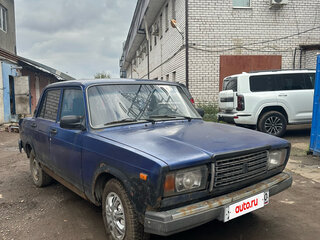 2004 Lada (ВАЗ) 2107, синий, 60000 рублей, вид 2