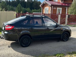 2015 Lada (ВАЗ) Granta I, чёрный, 290000 рублей, вид 5