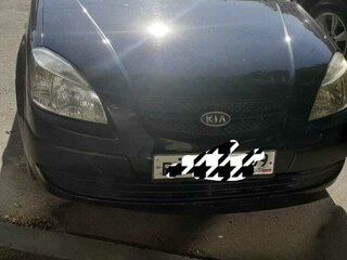 2006 Kia Rio II, чёрный, 400000 рублей, вид 1
