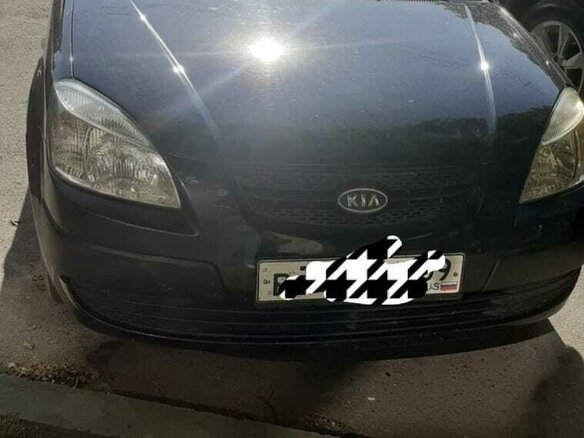 2006 Kia Rio II, чёрный, 400000 рублей