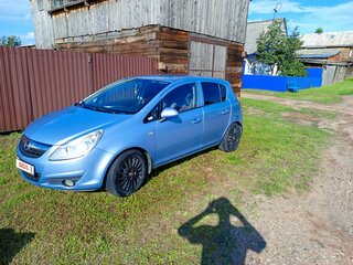 2008 Opel Corsa D, голубой, 610000 рублей, вид 5