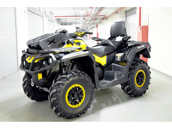 2012 BRP Can-Am Outlander 1000, жёлтый