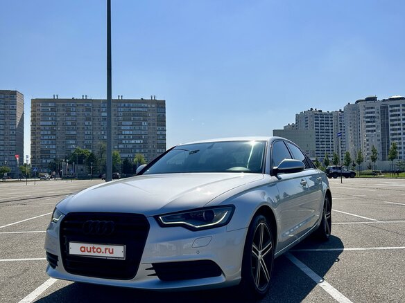 2014 Audi A6 IV (C7), серебристый, 1890000 рублей - вид 14