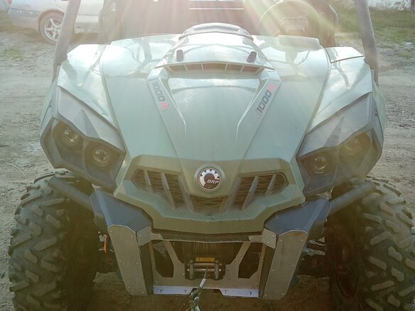 2017 BRP Can-Am Commander 1000R, зелёный, 950000 рублей
