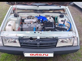 2002 Lada (ВАЗ) 21099, серебристый, 150000 рублей, вид 4