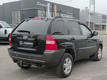 2006 Kia Sportage II, чёрный, 745000 рублей, вид 5