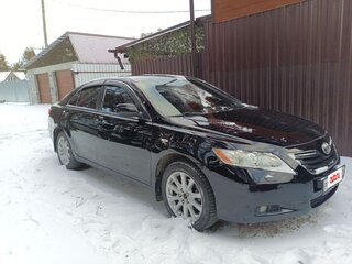 2008 Toyota Camry VI (XV40), чёрный, 1200000 рублей, вид 1