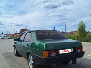 1999 Lada (ВАЗ) 21099, зелёный, 310000 рублей, вид 4