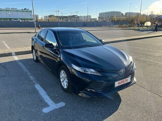 2020 Toyota Camry VIII (XV70), чёрный, 3100000 рублей, вид 3
