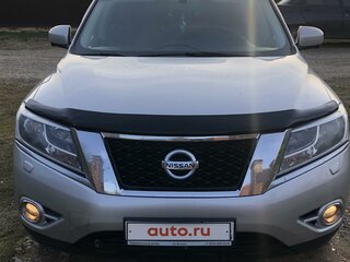 2015 Nissan Pathfinder IV, серебристый, 1300000 рублей, вид 2