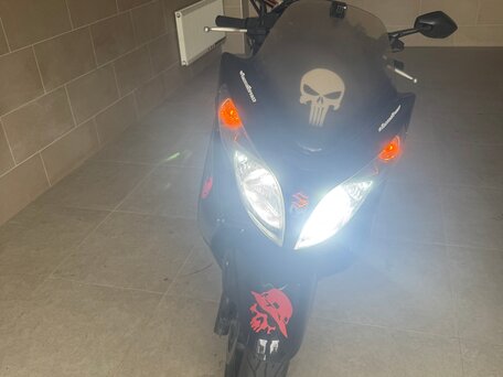2007 Suzuki Burgman (SkyWave) 400, чёрный, 300000 рублей, вид 1