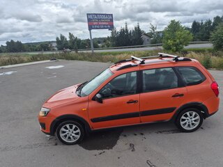 2016 Lada (ВАЗ) Kalina Cross II, оранжевый, 360000 рублей, вид 4