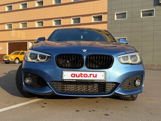 2018 BMW 1 серии 118i II (F20/F21) Рестайлинг 2, синий, 1830000 рублей, вид 2