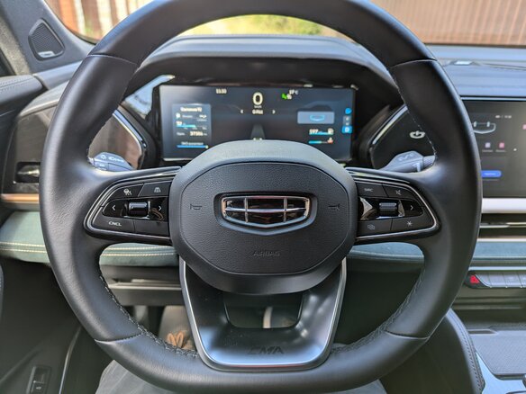 2023 Geely Monjaro (Xingyue L) I, синий, 3600000 рублей - вид 8