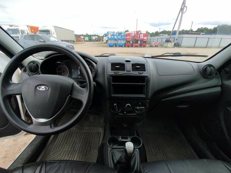 2019 LADA (ВАЗ) Granta, белый, 1100000 рублей, вид 5