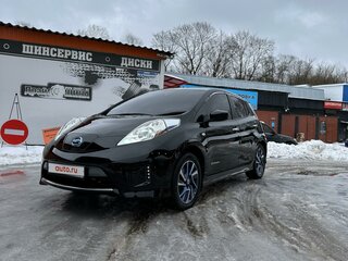 2016 Nissan Leaf 30kWh I (ZE0/AZE0), чёрный, 900000 рублей, вид 1