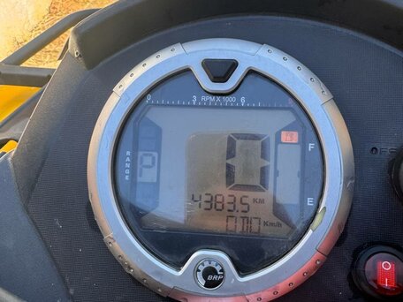 2011 BRP Can-Am Outlander MAX 650, жёлтый, 750000 рублей, вид 5