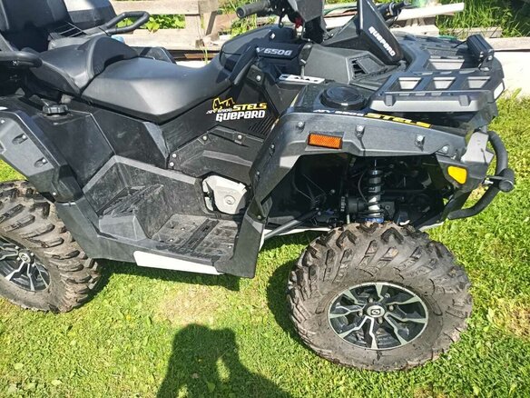 2022 Stels ATV-650 Guepard Trophy, чёрный, 1000000 рублей - вид 4