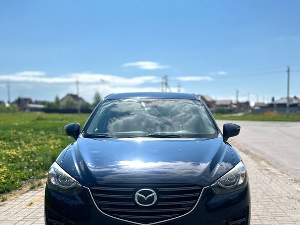 2016 Mazda CX-5 I Рестайлинг, синий, 1900000 рублей - вид 1