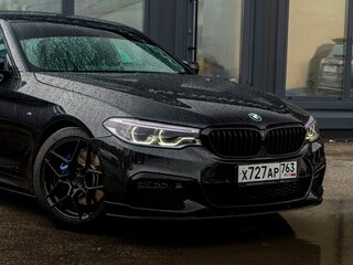 2018 BMW 5 серии 530i xDrive VII (G30/G31/G38), чёрный, 4500000 рублей, вид 4
