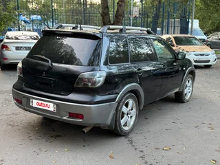 2006 Mitsubishi Outlander I, чёрный, 210000 рублей, вид 4