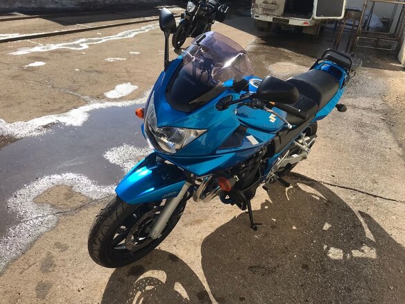 2006 Suzuki Bandit GSF 650, голубой, 425000 рублей - вид 6
