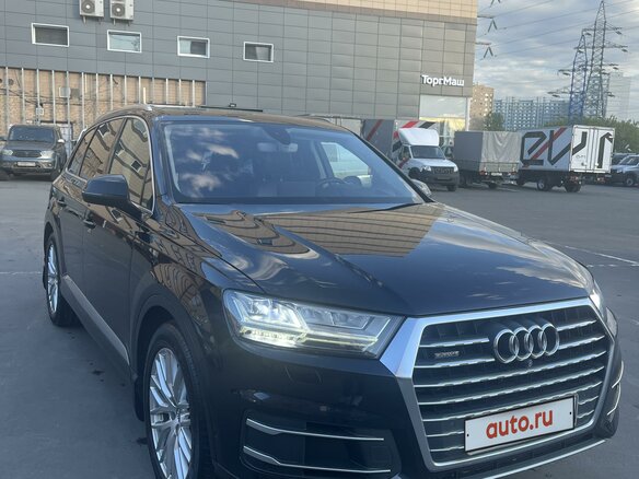 2016 Audi Q7 II (4M), чёрный, 3400000 рублей - вид 1