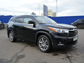 2014 Toyota Highlander III (XU50), чёрный, 2899000 рублей, вид 3