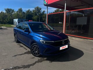 2022 Volkswagen Polo VI, синий, 1690000 рублей, вид 4