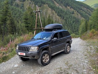 2004 Jeep Grand Cherokee II (WJ), чёрный, 1400000 рублей, вид 1