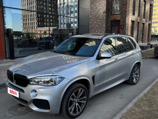 2018 BMW X5 40d III (F15), серебристый, 5700000 рублей, вид 1
