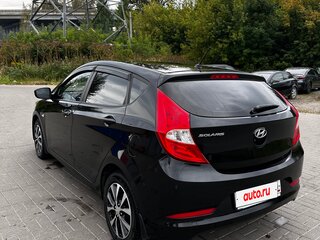 2016 Hyundai Solaris I Рестайлинг, чёрный, 720000 рублей, вид 4