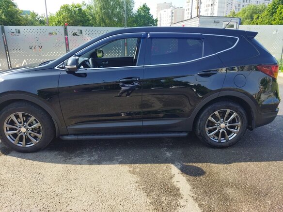 2016 Hyundai Santa Fe III Рестайлинг, чёрный, 2200000 рублей - вид 8