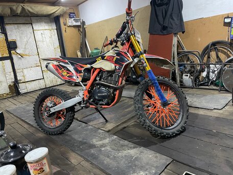 2020 Regulmoto Athlete 250, оранжевый, 105000 рублей, вид 1