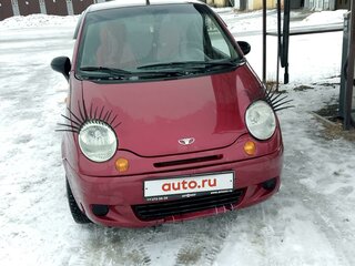 2007 Daewoo Matiz I Рестайлинг, красный, 210000 рублей, вид 2