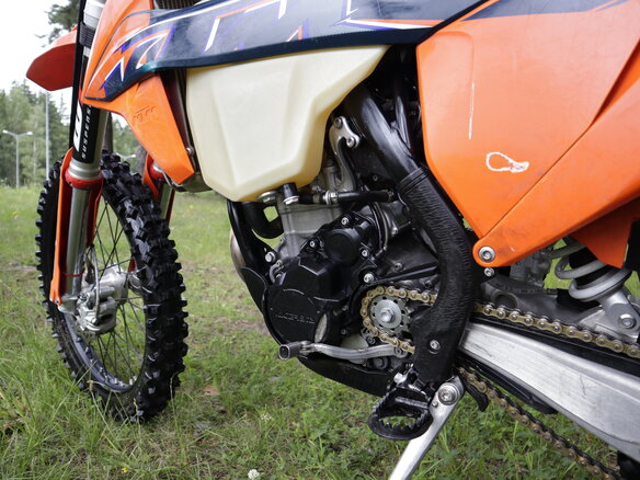 2022 KTM 350 EXC F, оранжевый, 650000 рублей - вид 14