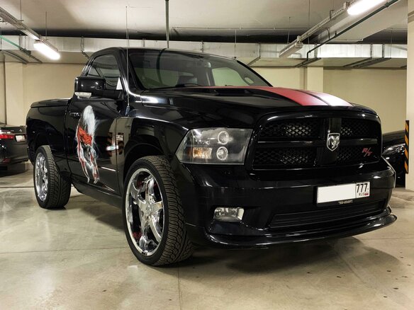 2011 Dodge RAM IV (DS/DJ), чёрный