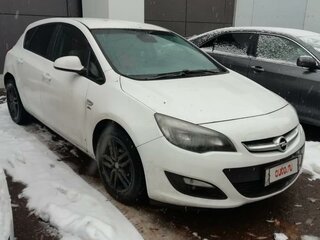2014 Opel Astra J Рестайлинг, белый, 850000 рублей, вид 4