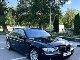 2007 BMW 7 серии 740i IV (E65/E66) Рестайлинг, чёрный, 2700000 рублей, вид 3