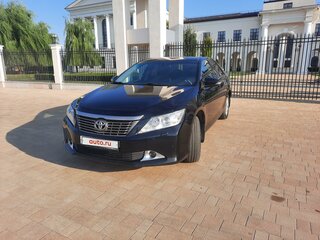 2014 Toyota Camry VII (XV50), чёрный, 1750000 рублей, вид 3