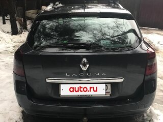 2009 Renault Laguna III, чёрный, 1200000 рублей, вид 3