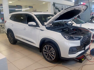 2024 Chery Tiggo 8 Pro Max I Рестайлинг, белый, 3200000 рублей, вид 2