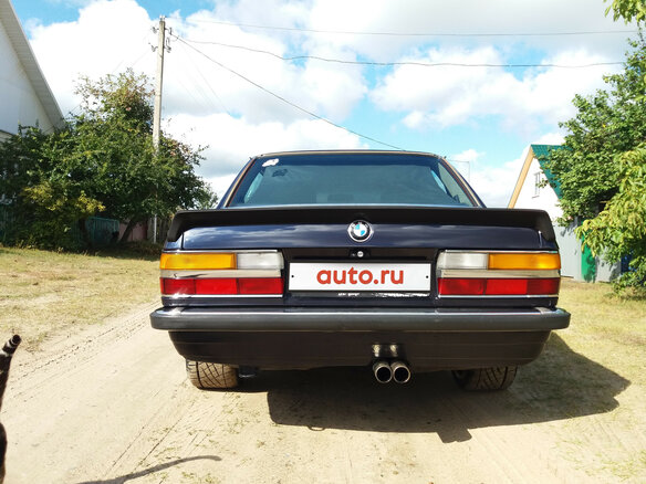 1986 BMW 5 серии 525E II (E28), синий, 340000 рублей - вид 4