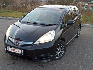 2012 Honda Fit Shuttle I, чёрный, 1075000 рублей, вид 1
