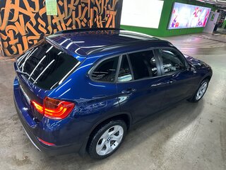 2013 BMW X1 18i I (E84) Рестайлинг, синий, 1100000 рублей, вид 2