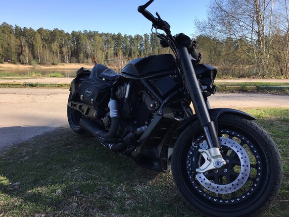 2008 Harley-Davidson V-Rod, чёрный, 4900000 рублей - вид 11