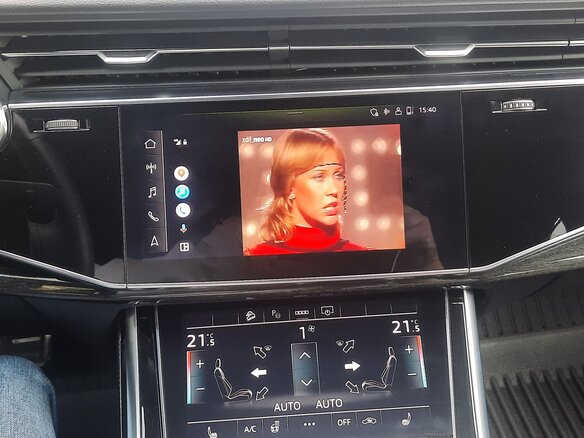 2020 Audi Q8 45 TDI I (4M), бежевый, 6300000 рублей - вид 25